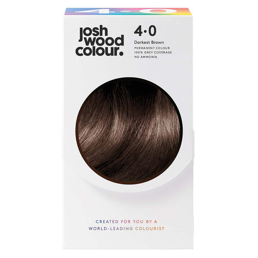 Josh Wood Colour Permanent Colour 4.0 Darkest Brown 145ml