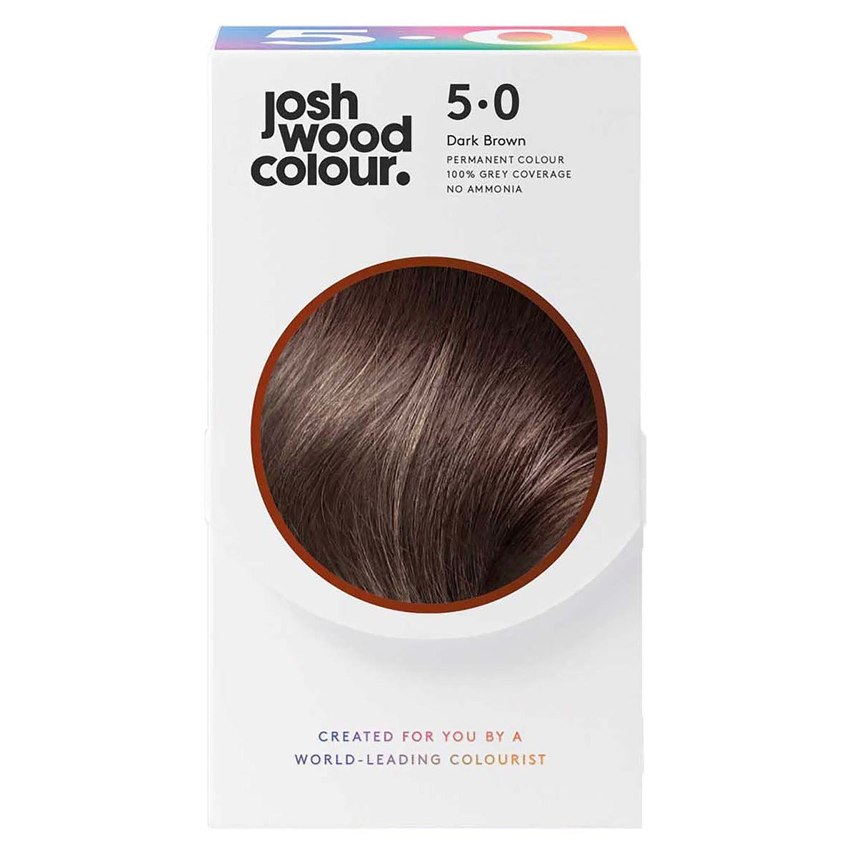 Josh Wood Colour Permanent Colour 5.0 Dark Brown 145ml