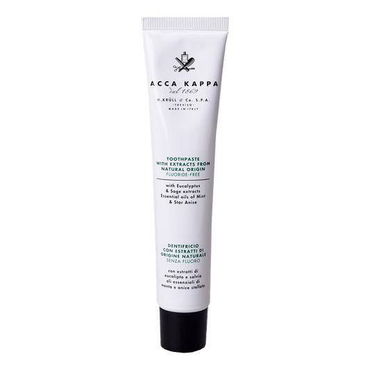 Acca Kappa Natural Fluoride Free Eucalyptus Toothpaste 100ml