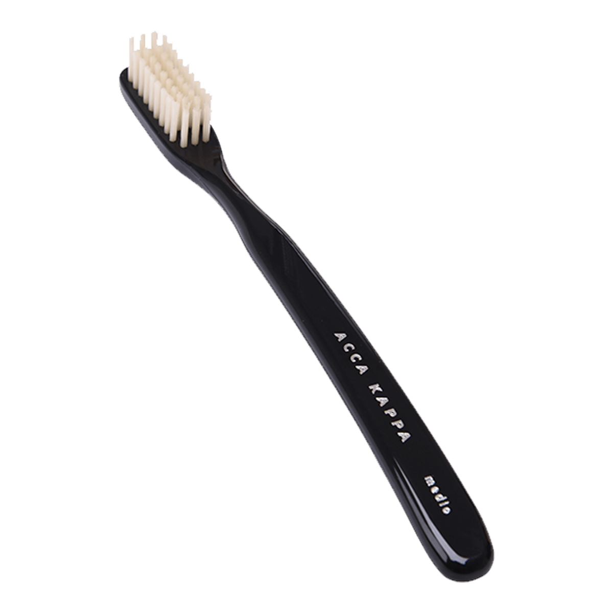 Acca Kappa Vintage Collection Toothbrush - Medium Nylon Bristles Black
