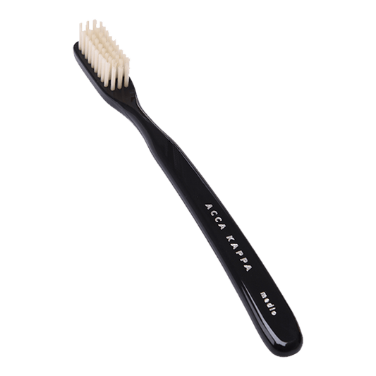 Acca Kappa Vintage Collection Toothbrush - Medium Nylon Bristles Black