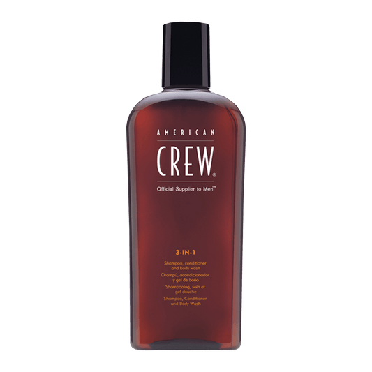 American Crew 3 in 1 Shampoo, Conditioner and Body Wash 250ml