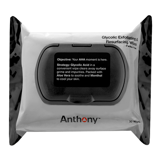 Anthony Glycolic Exfoliating & Resurfacing Wipes