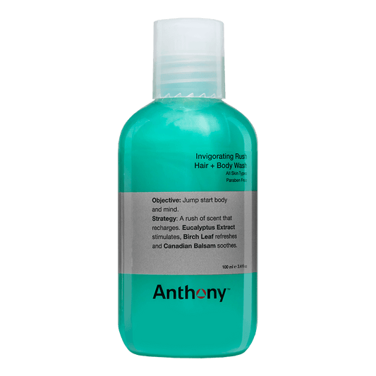 Anthony Invigorating Rush Hair + Body Wash 100ml