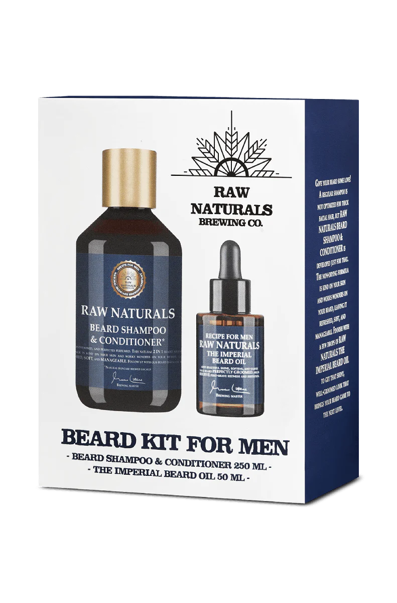 Raw Naturals Beard Kit For Men