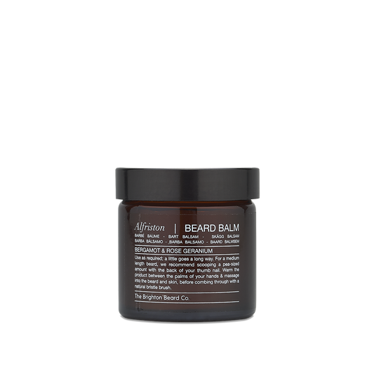 The Brighton Beard Co. Alfriston Beard Balm Bergamot & Rose Geranium 60ml