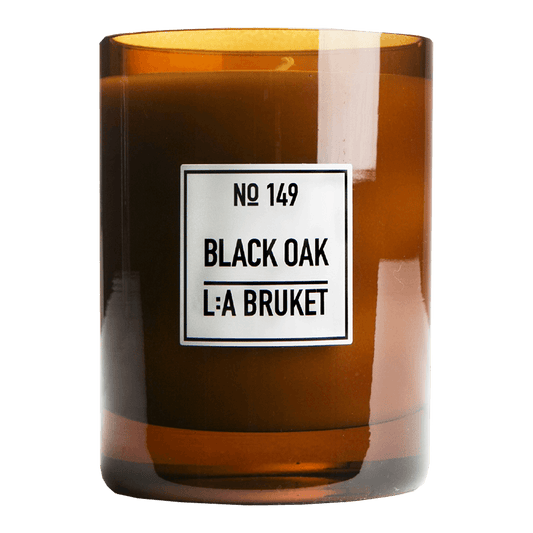 L:A BRUKET Black Oak Scented Candle 260g