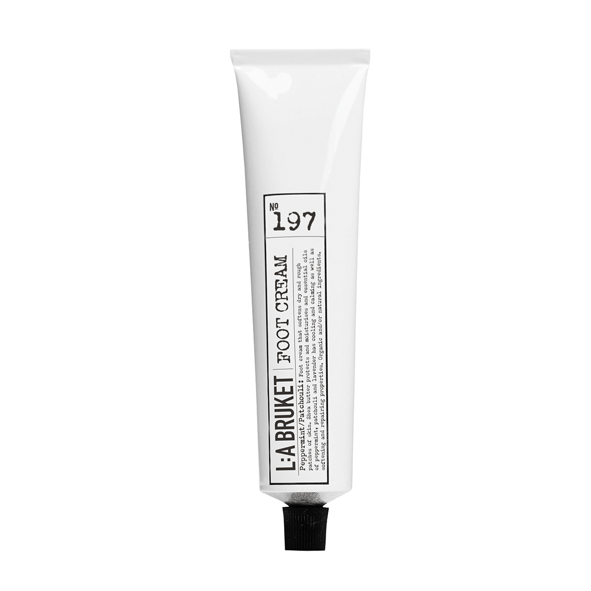 L:A BRUKET 197 Foot Cream Peppermint/Patchouli 70ml