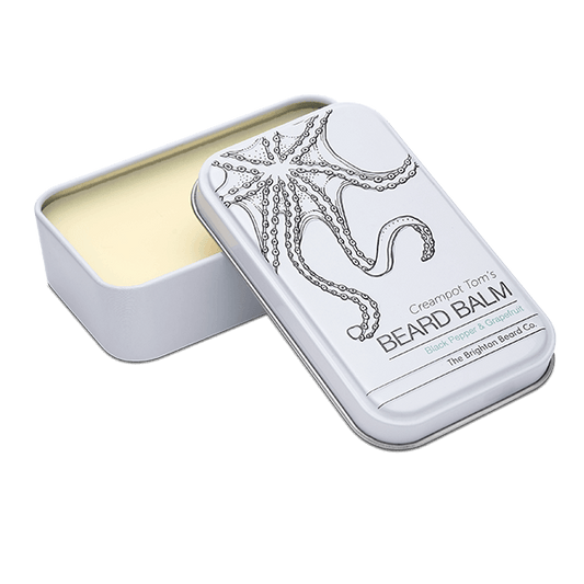 The Brighton Beard Co. Creampot Tom's Beard Balm Black Pepper & Grapefruit 80ml