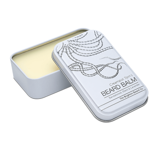 The Brighton Beard Co. Creampot Tom's Beard Balm Sandalwood Elemi & Lavender 80ml
