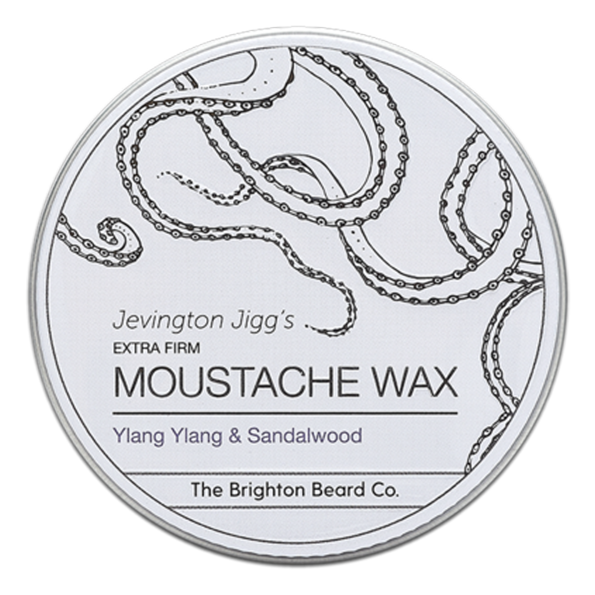 The Brighton Beard Co. Moustache Wax Ylang Ylang & Sandalwood 30g