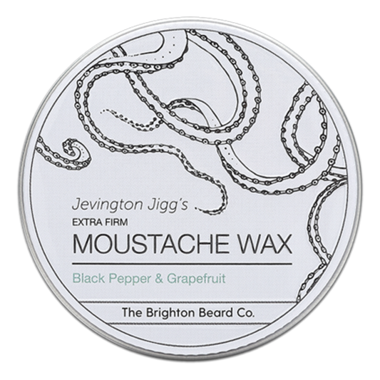 The Brighton Beard Co. Moustache Wax Black Pepper & Grapefruit 30g