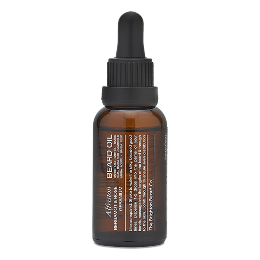 The Brighton Beard Co. Alfriston Beard Oil Bergamot & Rose Geranium 30ml
