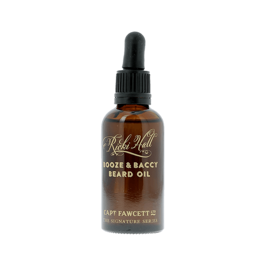 Captain Fawcett Booze & Baccy Beard Oil 50ml