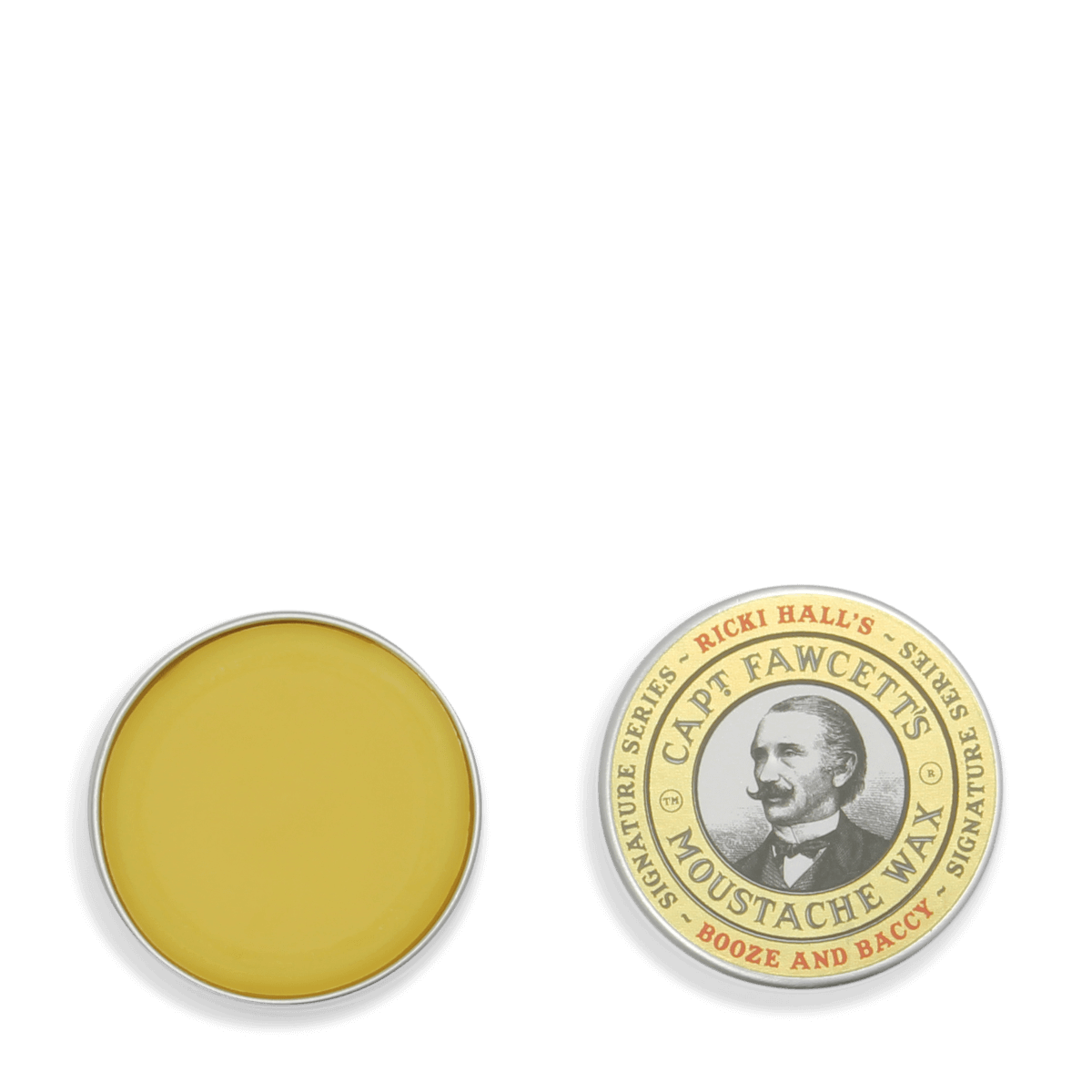 Captain Fawcett Booze and Baccy Moustache Wax 15ml