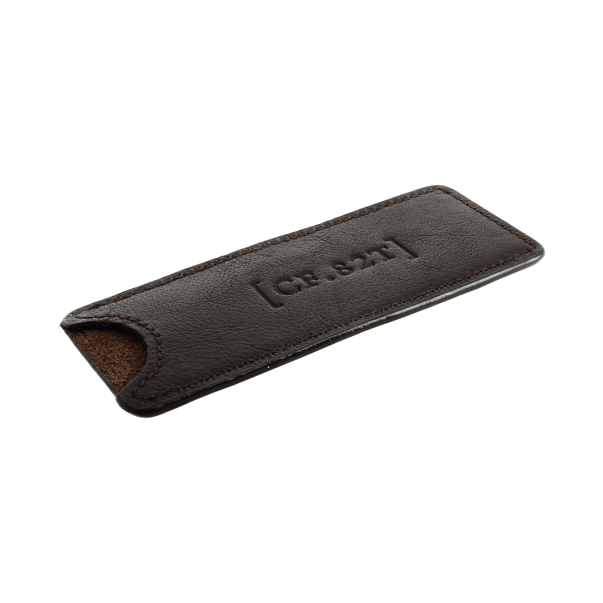 Captain Fawcett Large Leather Beard Comb Sleeve