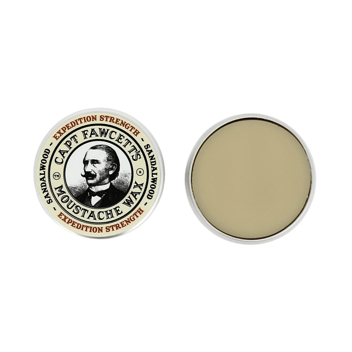 Captain Fawcett Expedition Strength Sandalwood Moustache Wax 15ml
