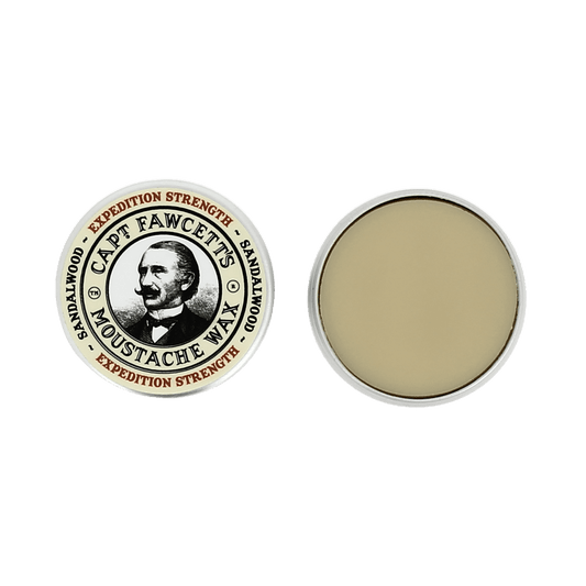 Captain Fawcett Expedition Strength Sandalwood Moustache Wax 15ml