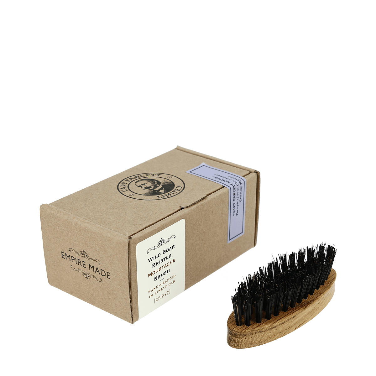 Captain Fawcett Wild Boar Bristle Moustache Brush CF.957