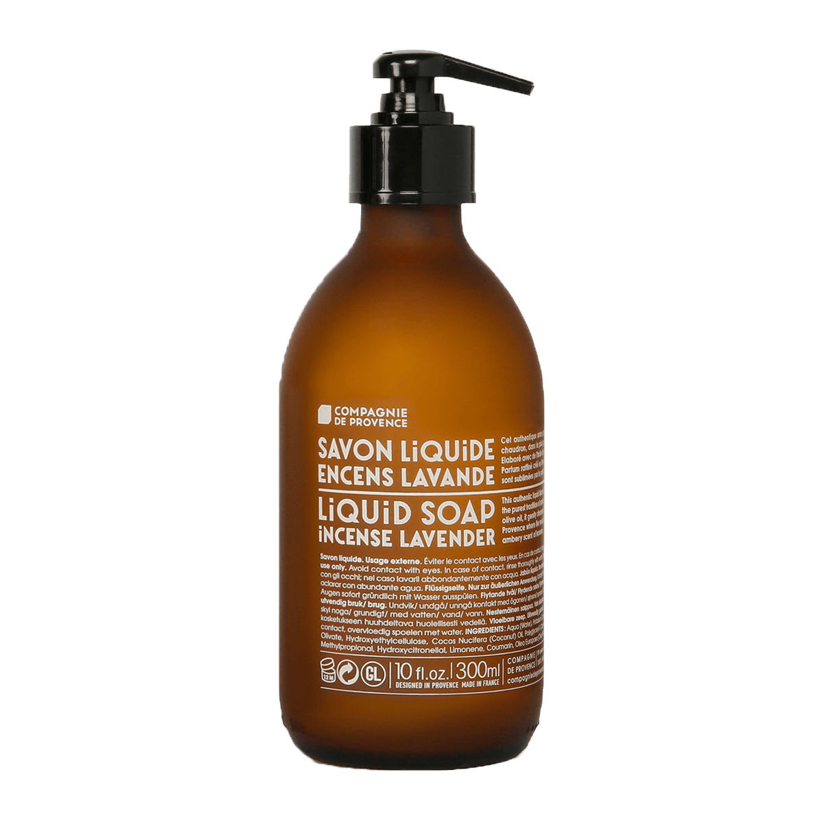 Compagnie De Provence Incense Lavender Liquid Soap 300ml