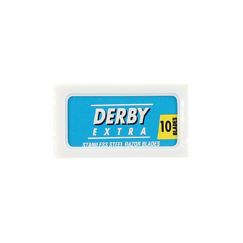 Derby Extra Razor Blades Stainless Steel Pack (10 Blades)