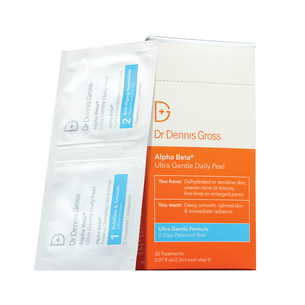 Dr Dennis Gross Alpha Beta Ultra Gentle Daily Peel - 30 packettes