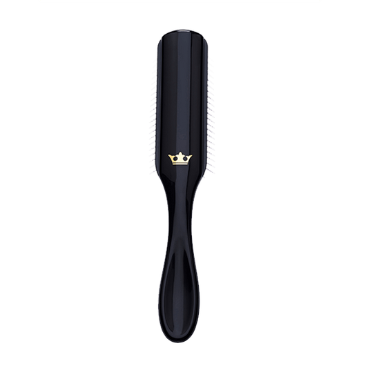 Denman D3 Brush Black with Gold Crown