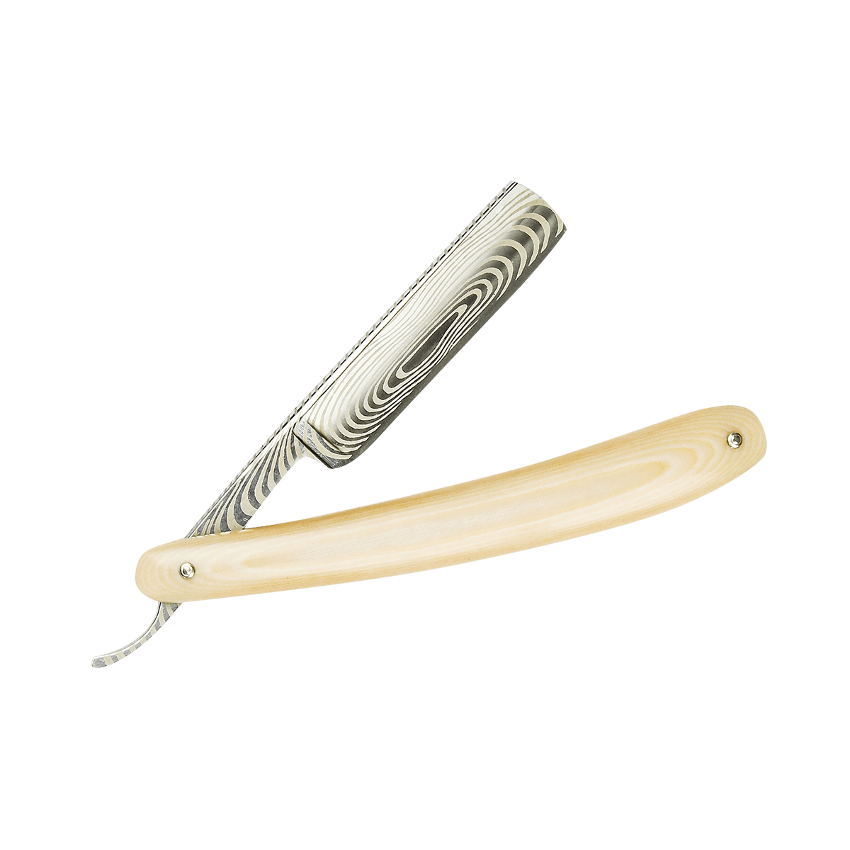 Dovo 5/8 Inch Full Hollow Ground Micarta Ivory Straight Razor 105 5865