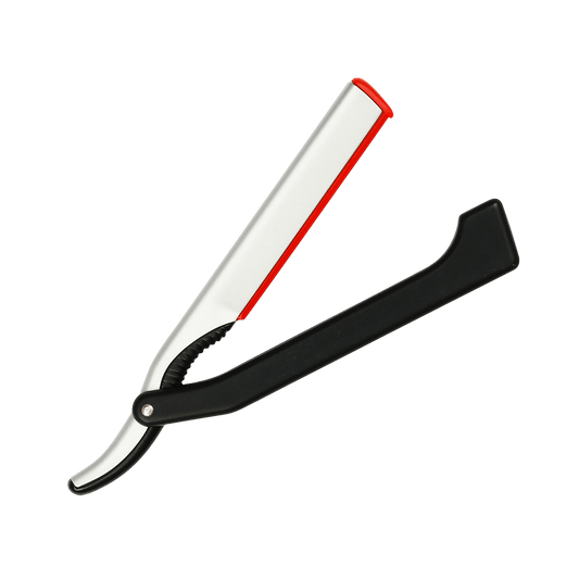 Dovo Silver Plastic Shavette Straight Razor (201 081)