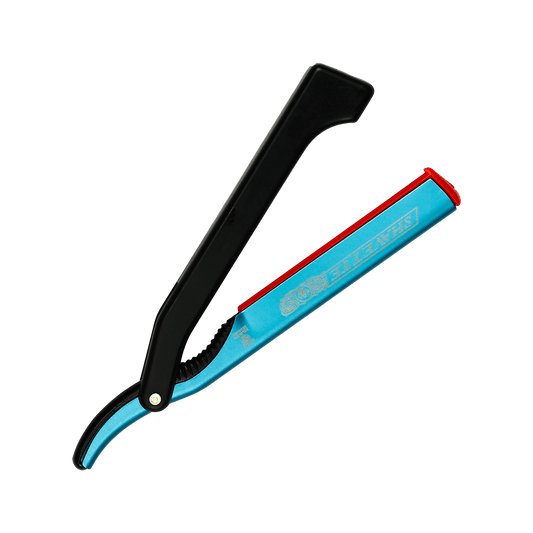 Dovo Blue Plastic Shavette Straight Razor (201 0140)