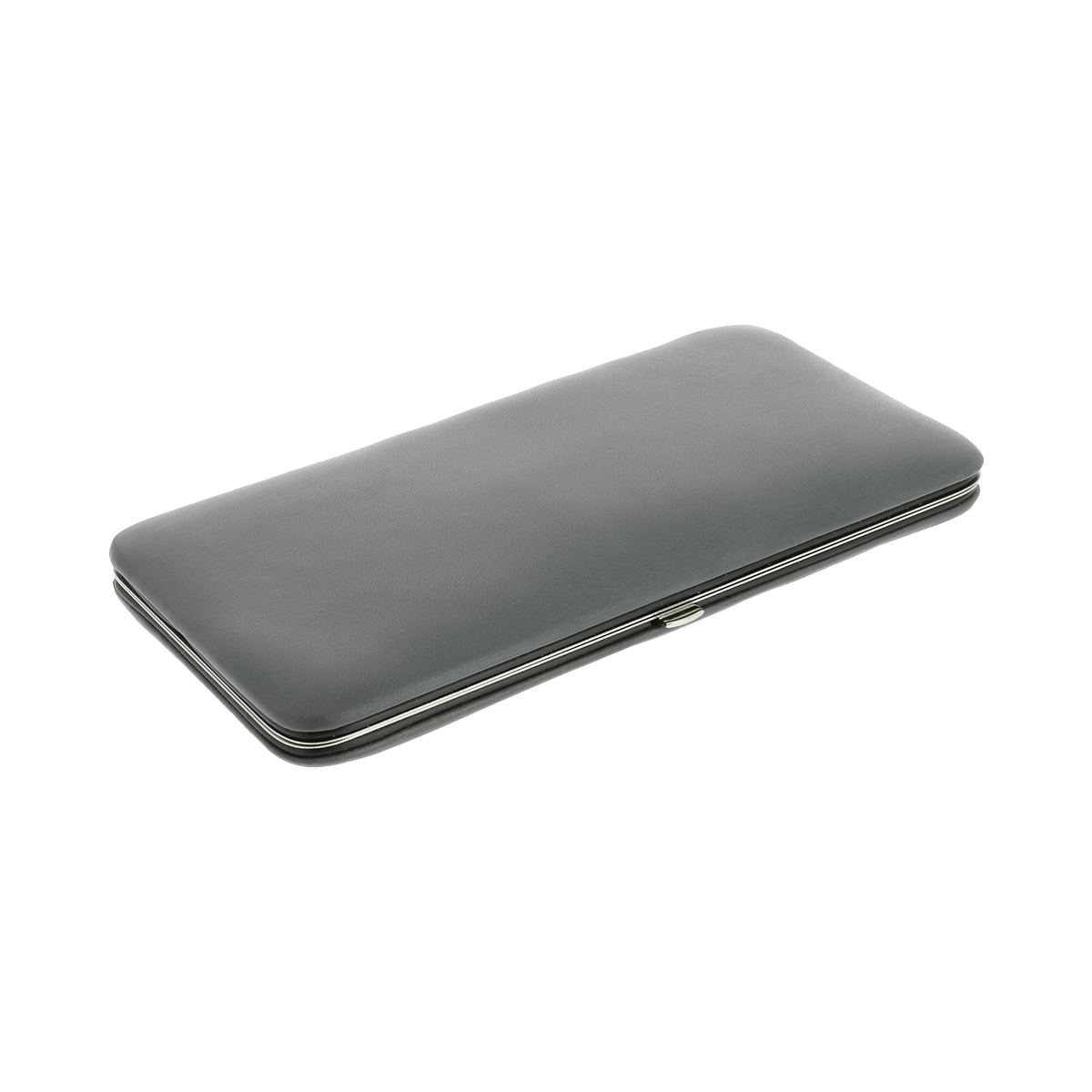 Dovo 7 Piece Manicure Set in Grey Leather Case 302 111