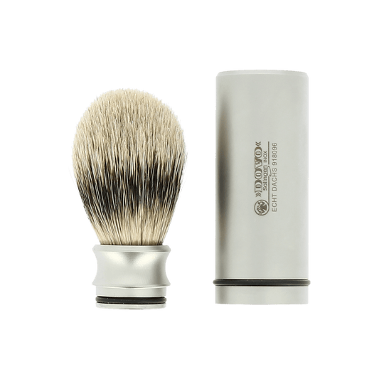 Dovo Silvertip Badger Travel Shaving Brush 918 096