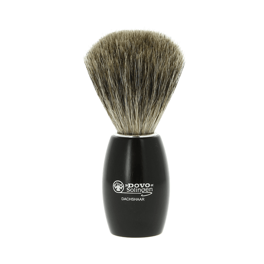 Dovo Pure Badger Shaving Brush Dark Wood 918 117