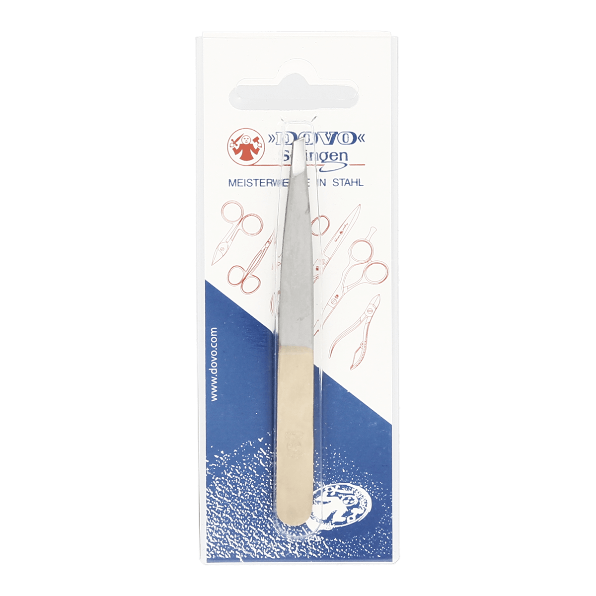 Dovo Tweezers 3 3/4 inch - Slanted (481 386)