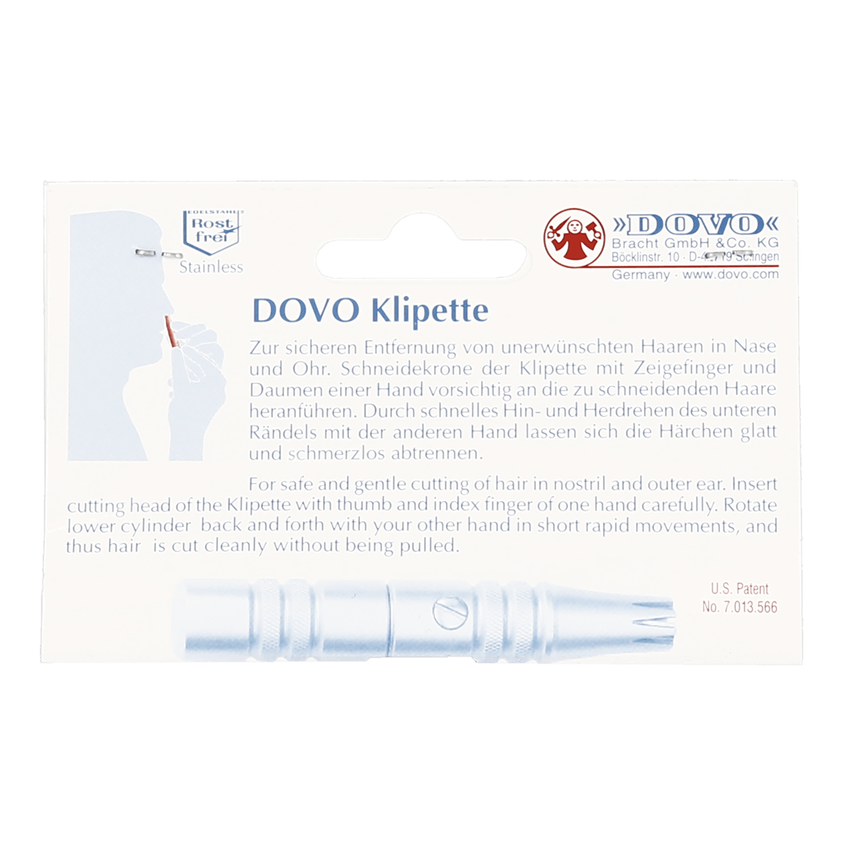 Dovo Klipette Nasal Hair Clipper (385 006)