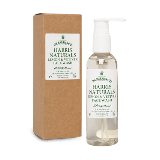 D R Harris Naturals Lemon & Vetiver Face Wash 100ml