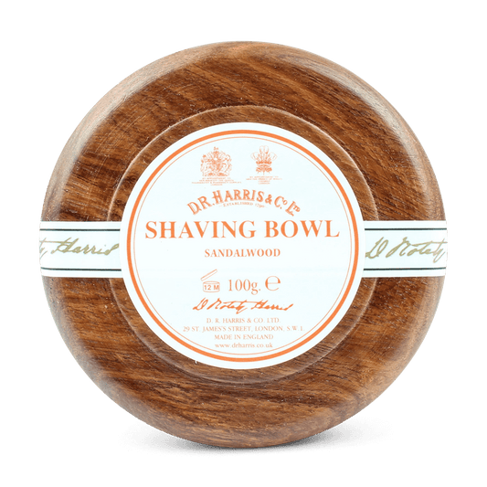 D R Harris Sandalwood Soap & Bowl Mahogany 100g