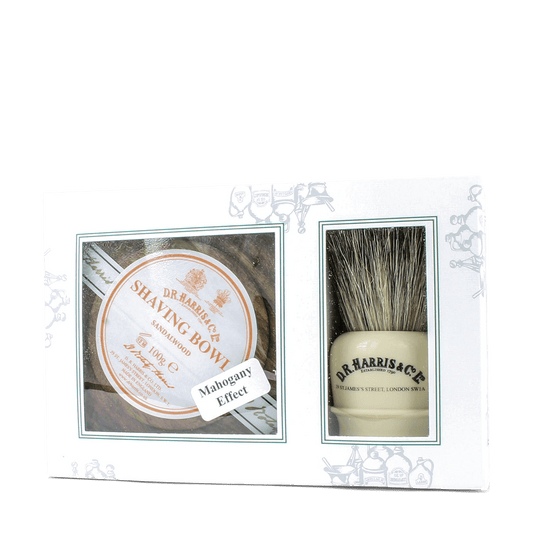 D R Harris Sandalwood Mahogany Shaving Gift Set