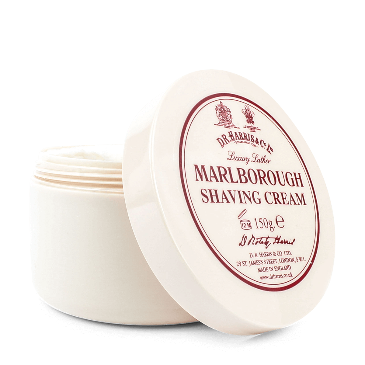 D R Harris Marlborough Shaving Cream Bowl 150g
