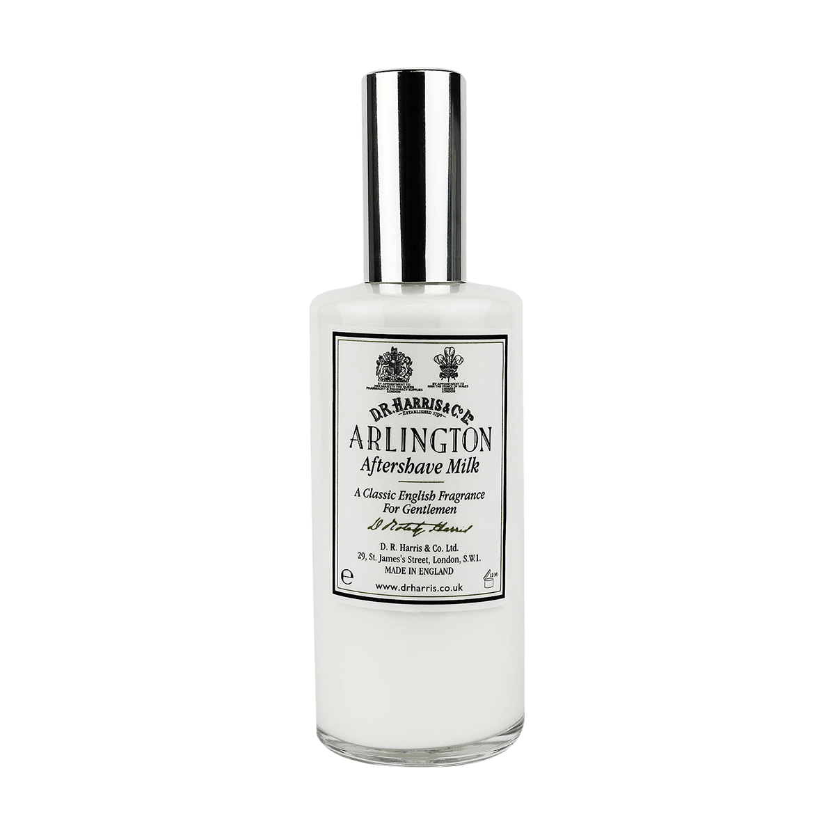 D R Harris Arlington Aftershave Milk & Dispenser 100ml
