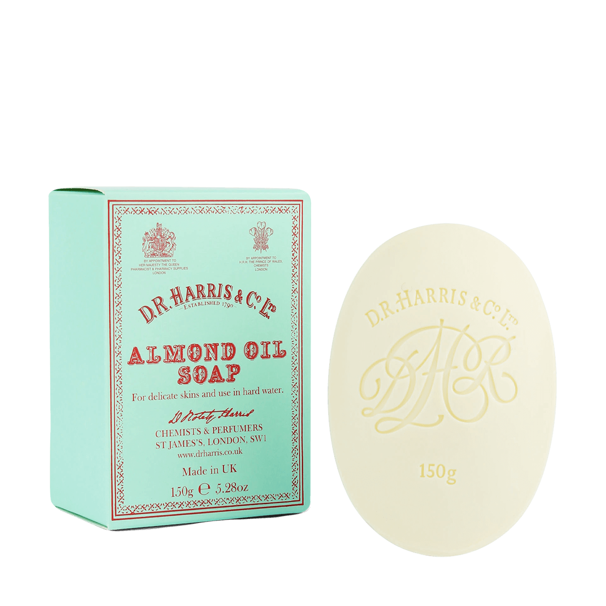 D R Harris Almond Oil Bath Soap 150g