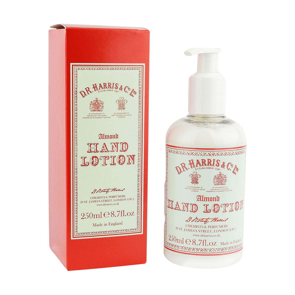 D R Harris Almond Hand Lotion 250ml