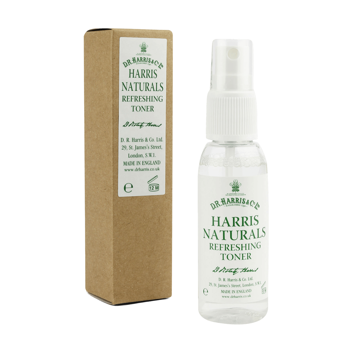 D R Harris Naturals Refreshing Toner Spray 50ml