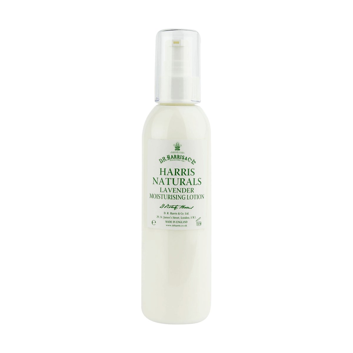 D R Harris Naturals Lavender Moisturising Lotion 200ml
