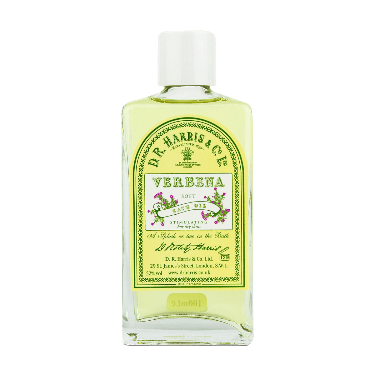 D R Harris Verbena Oil 100ml