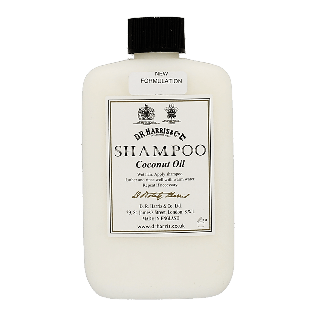 D R Harris Coconut Oil Shampoo 250ml