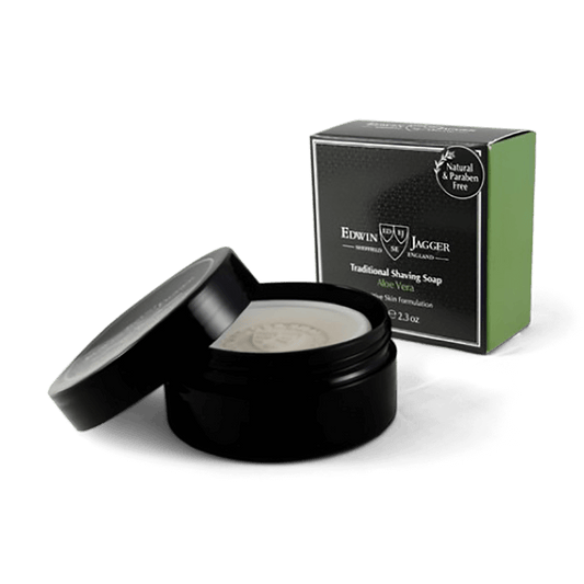 Edwin Jagger Traditional Shaving Soap Aloe Vera 65g
