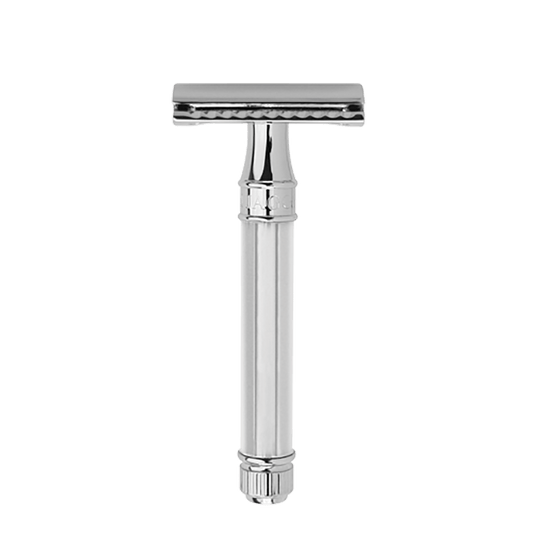 Edwin Jagger Octagonal Chrome Double Edge Razor