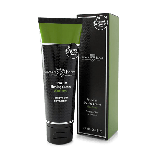 Edwin Jagger Premium Shaving Cream Aloe Vera 75ml