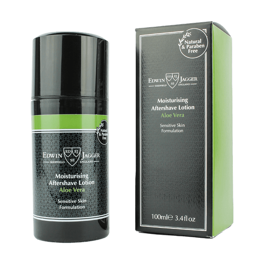 Edwin Jagger Moisturising Aftershave Lotion Aloe Vera 100ml